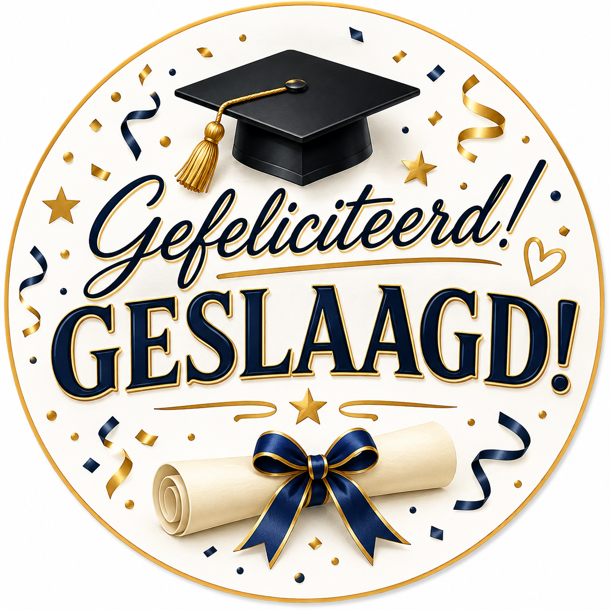 Geslaagd Taart /gebak