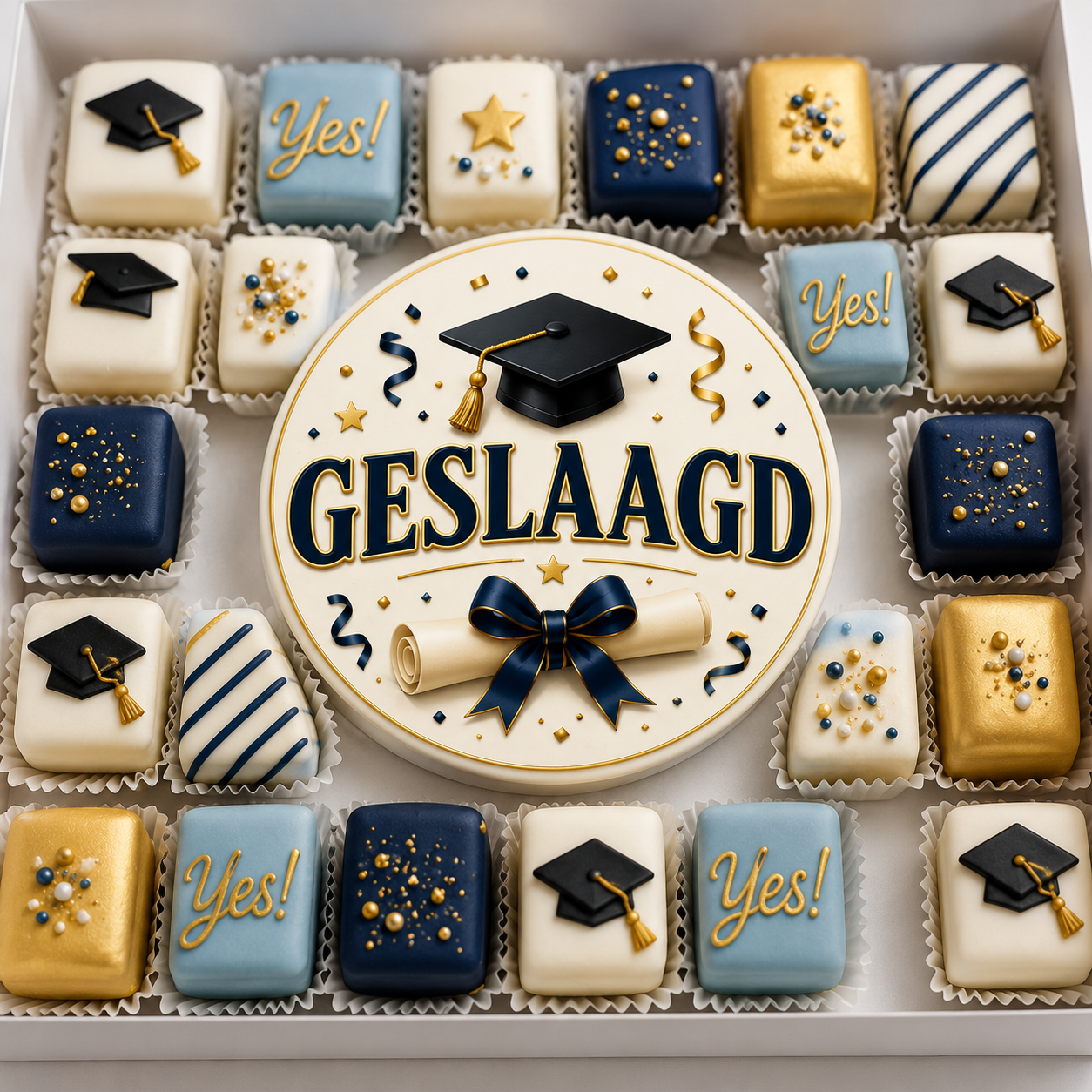 Geslaagd Taart /gebak