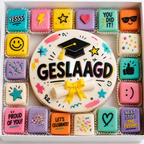 Geslaagd Taart /gebak